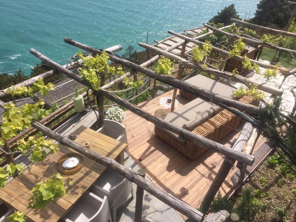 Refuge Uwabio Organic Vineyard Cinqueterre Villa Riomaggiore Eksteriør billede