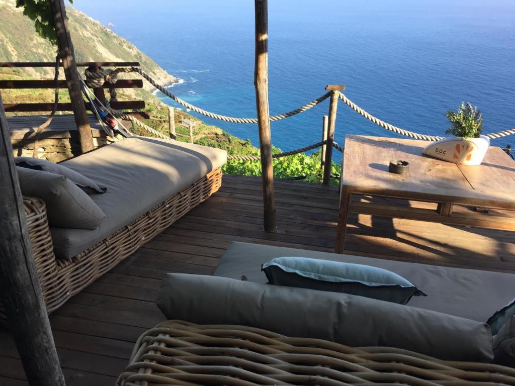 Refuge Uwabio Organic Vineyard Cinqueterre Villa Riomaggiore Eksteriør billede