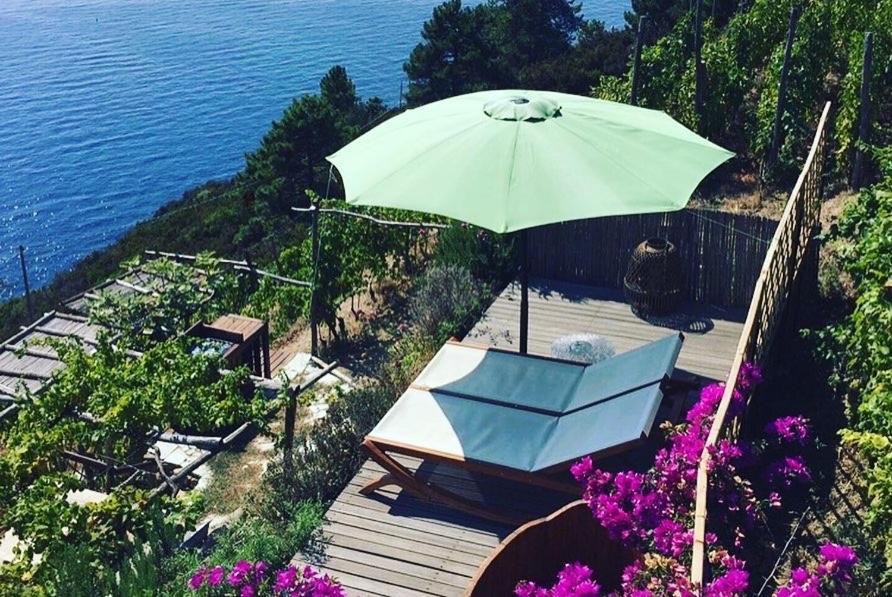 Refuge Uwabio Organic Vineyard Cinqueterre Villa Riomaggiore Eksteriør billede