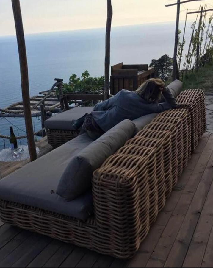 Refuge Uwabio Organic Vineyard Cinqueterre Villa Riomaggiore Eksteriør billede