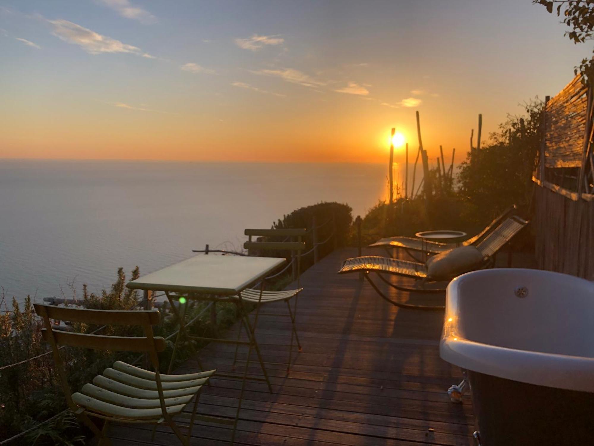 Refuge Uwabio Organic Vineyard Cinqueterre Villa Riomaggiore Eksteriør billede