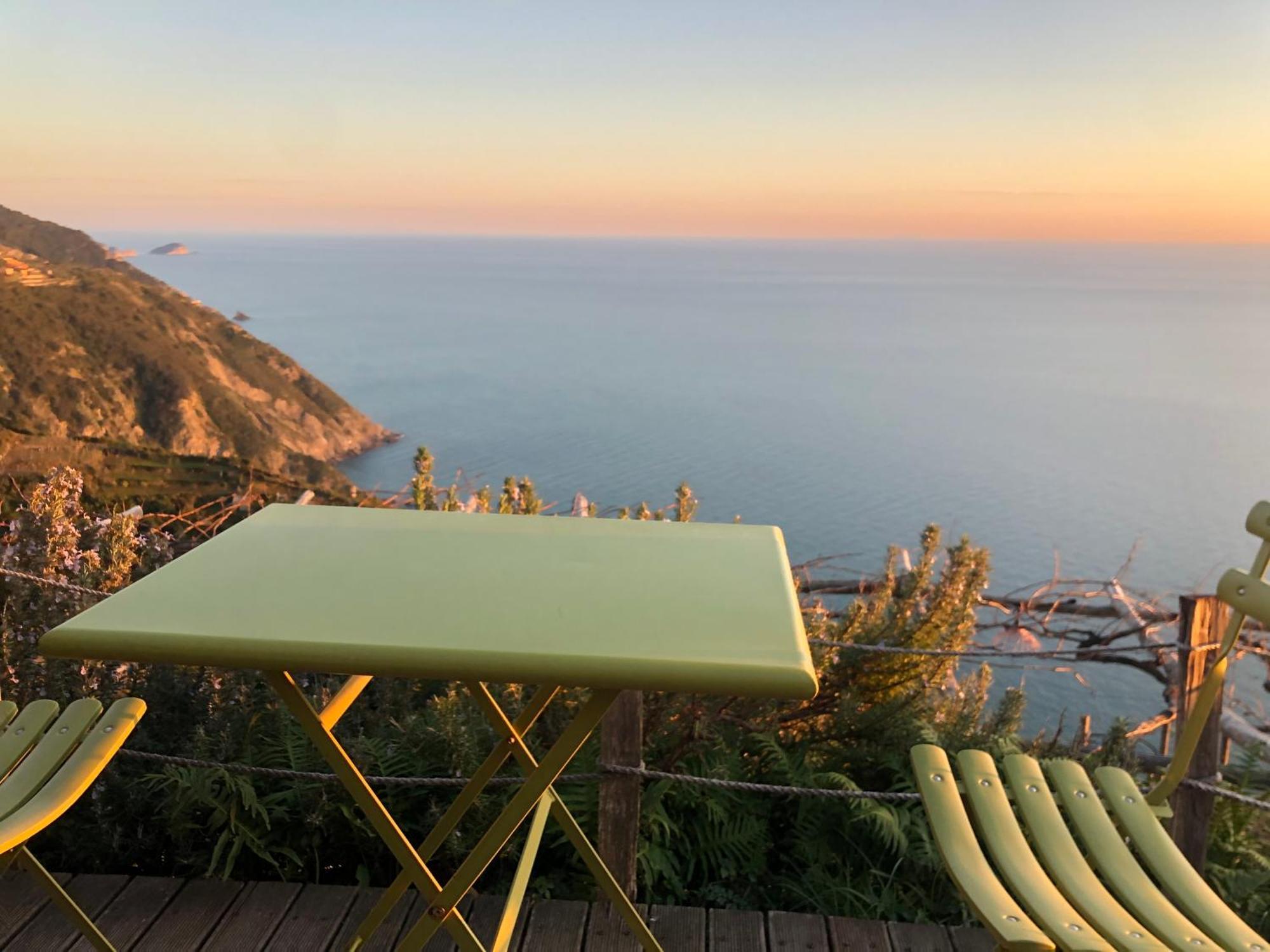 Refuge Uwabio Organic Vineyard Cinqueterre Villa Riomaggiore Eksteriør billede